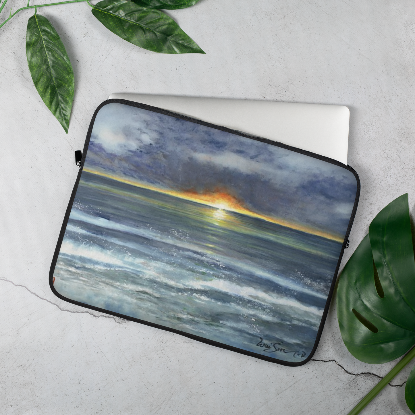 SUNSET OF BEAUTY Laptop Sleeve